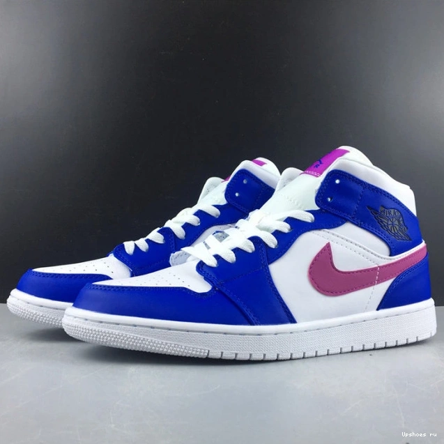 VIOLET-WHITE 1 MID 554724-451 AIR ROYAL HYPER HYPER JORDAN 0901